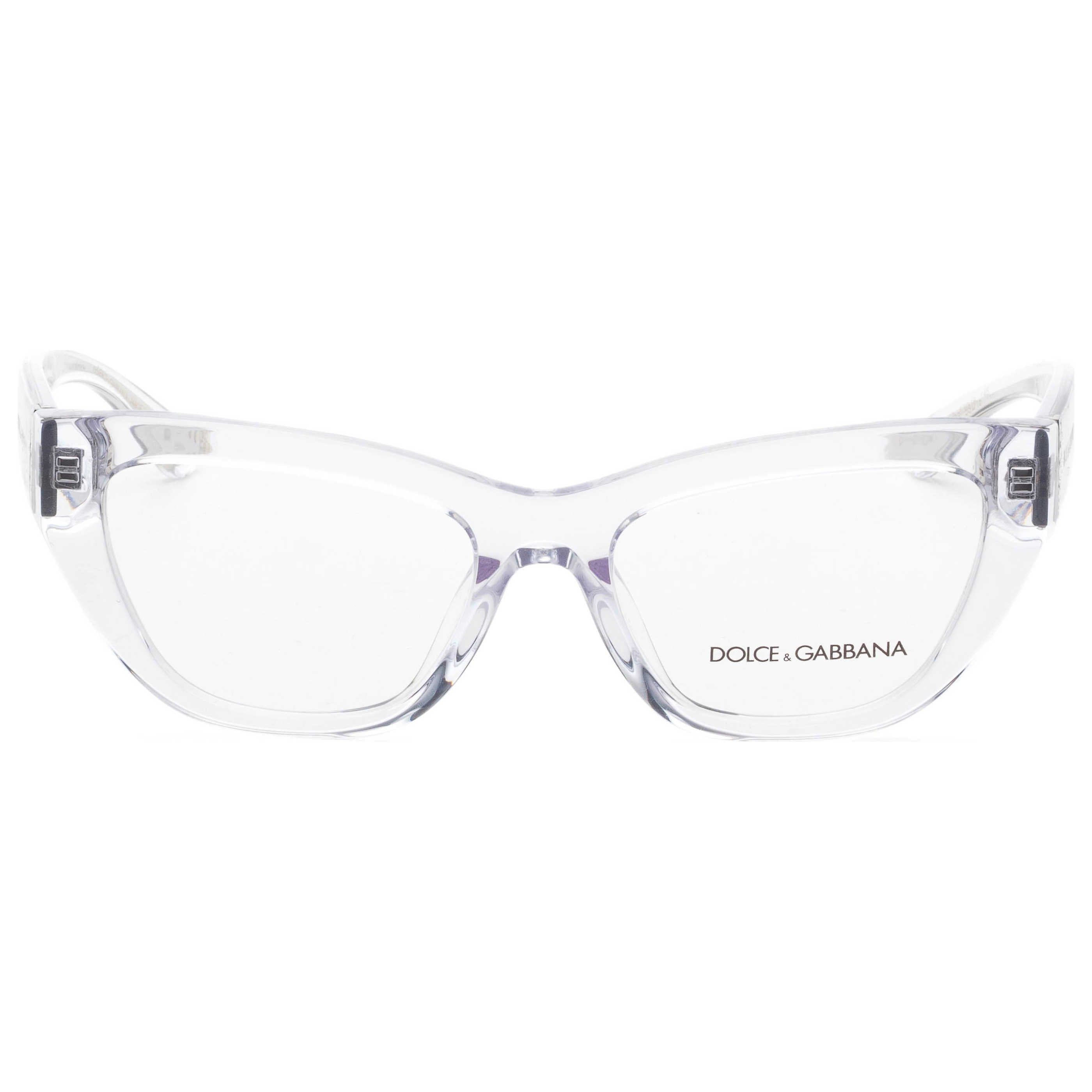 משקפי ראייה Dolce & Gabbana דגם Dg3412 לנשים 53 מ״מ בצבע קריסטל