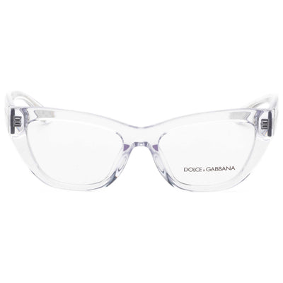 משקפי ראייה Dolce & Gabbana דגם Dg3412 לנשים 53 מ״מ בצבע קריסטל