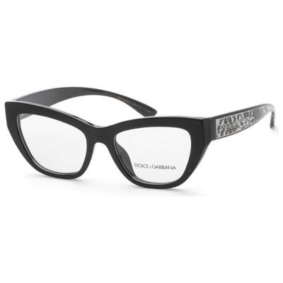 משקפי ראייה Dolce & Gabbana דגם Dg3412 לנשים 53 מ״מ בצבע שחור