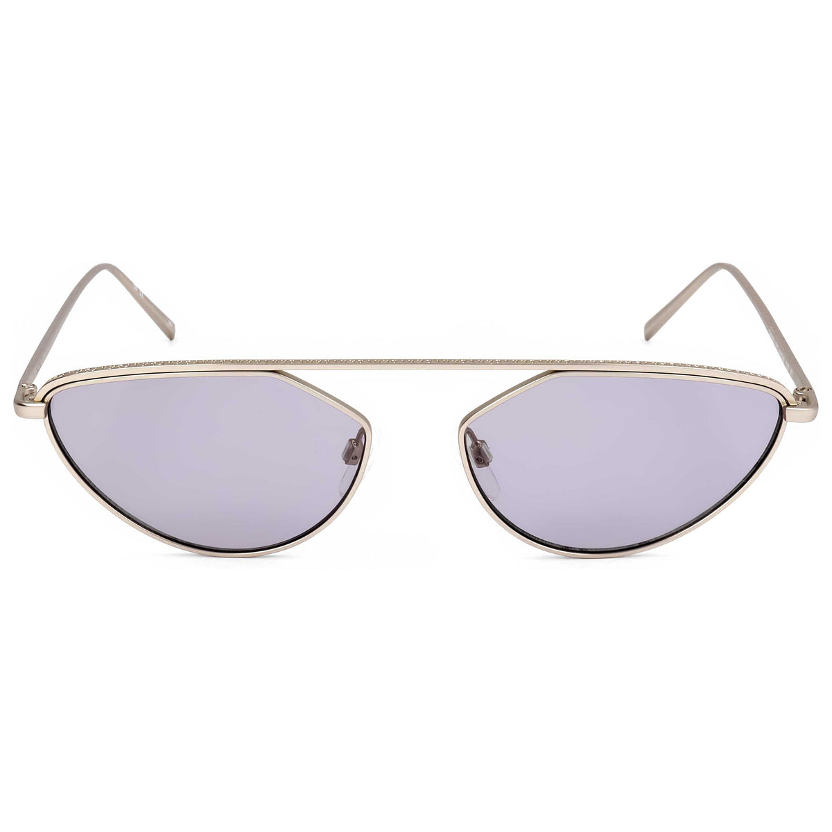 משקפי שמש DKNY דגם Dk109S לנשים 55 מ״מ בצבע זהב