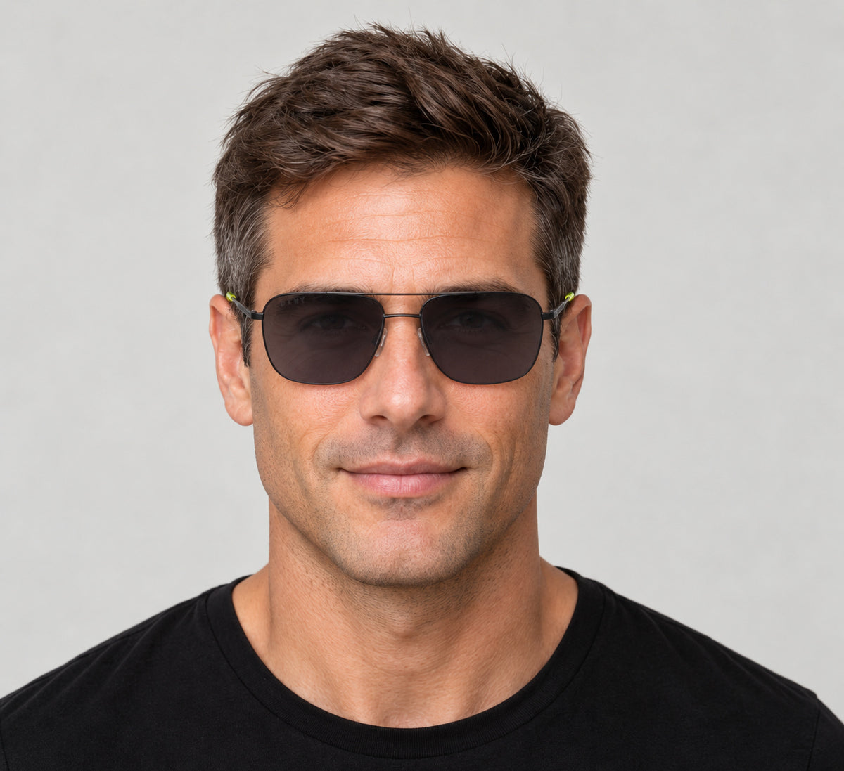 DKNY Men's 58mm Black Sunglasses DK113S-001