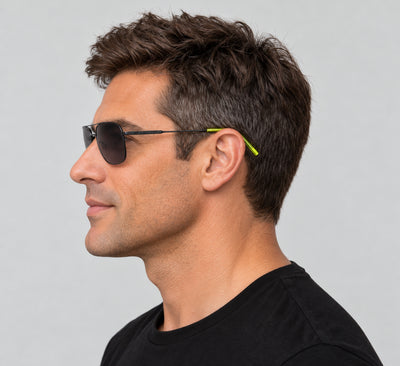 DKNY Men's 58mm Black Sunglasses DK113S-001