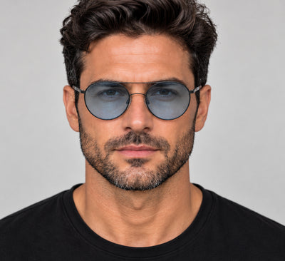 DKNY Men's 59mm Black and Grey Tortoise Sunglasses DK300S-400