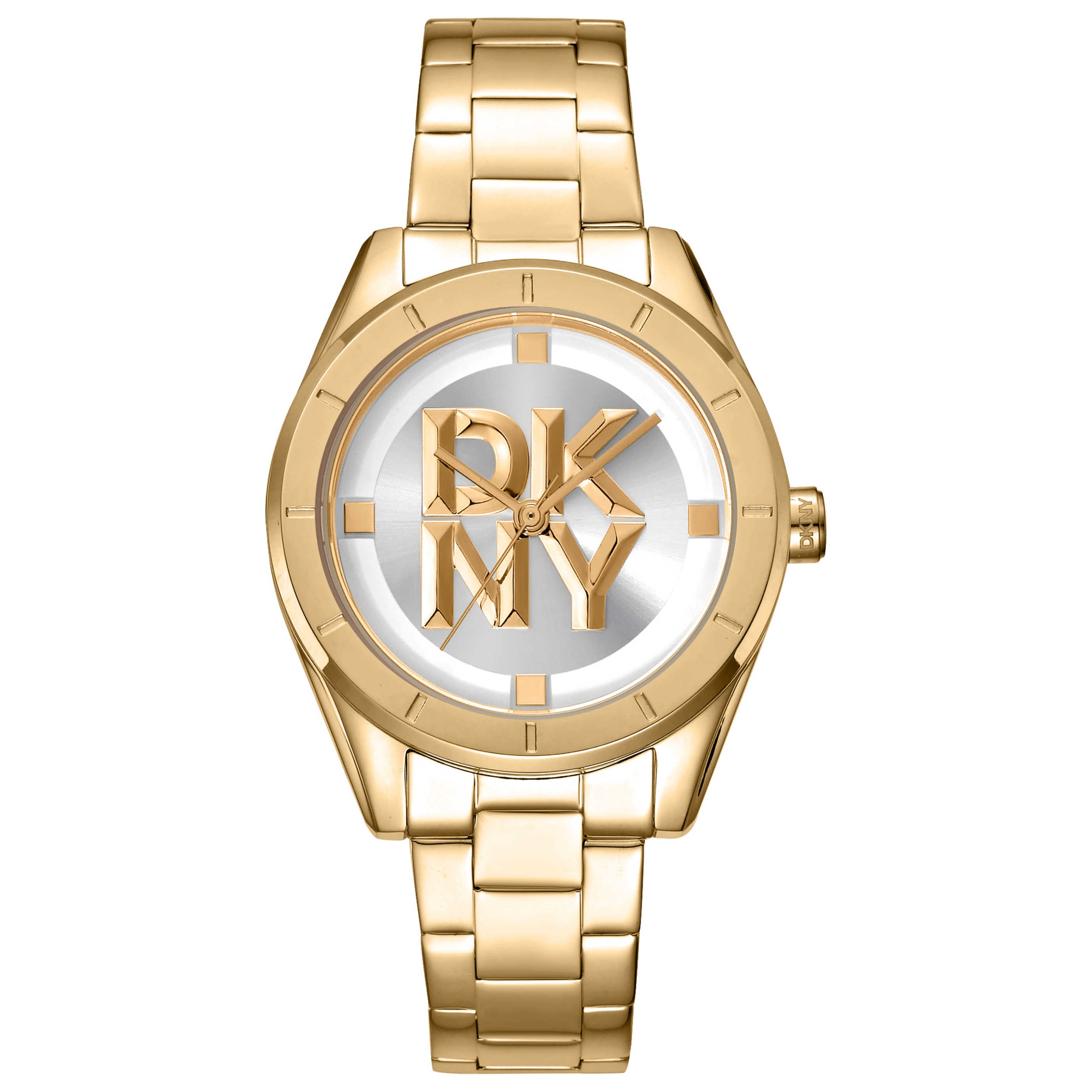 שעון לאישה Logo של DKNY, קוורץ, 34 מ״מ