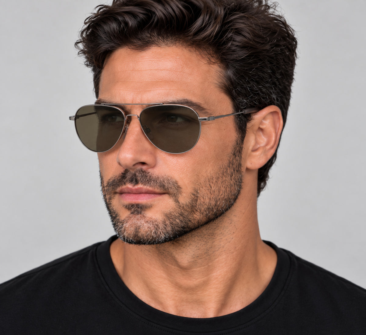 Dita Men's Lancier 61mm Black Palladium Sunglasses DLS101-61-02