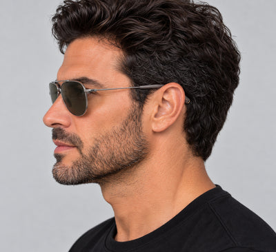 Dita Men's Lancier 61mm Black Palladium Sunglasses DLS101-61-02