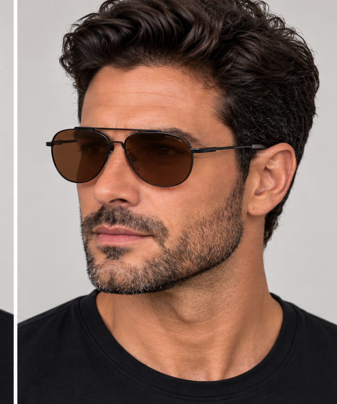 Dita Lancier Men's 61 mm Gunmetal Polarized Sunglasses DLS101-61-06