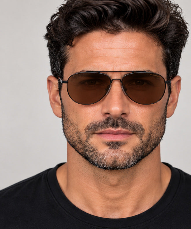 Dita Lancier Men's 61 mm Gunmetal Polarized Sunglasses DLS101-61-06