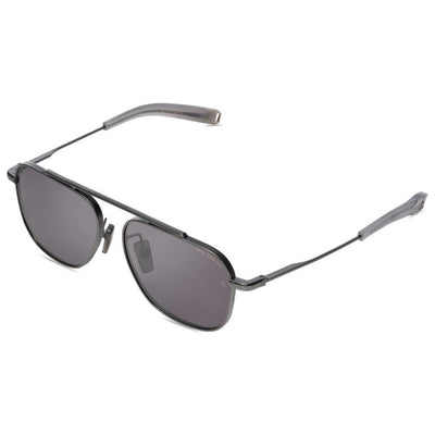 Dita Lancier Unisex 57 mm Satin Gunmetal Polarized Sunglasses DLS102-57-04