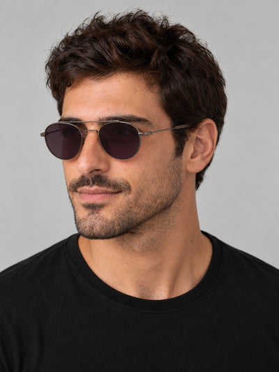 Dita Lancier Men's 50 mm Sunglasses Black Polarized DLS103-50-01-A