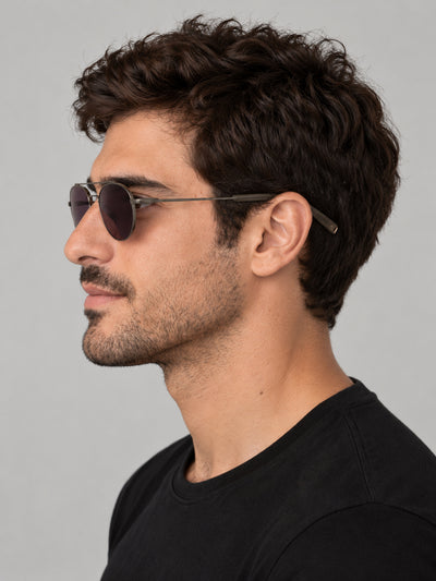 Dita Lancier Men's 50 mm Sunglasses Black Polarized DLS103-50-01-A
