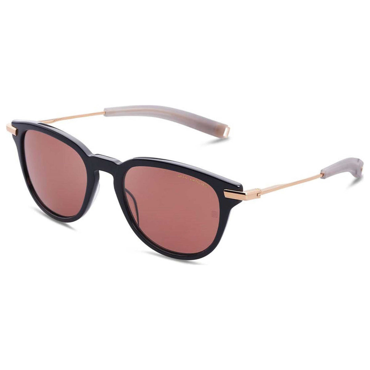 Dita Lancier Men's 51 mm Black White Gold Polarized Sunglasses DLS412-A-01