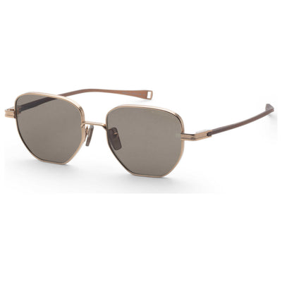 Dita Men's Lancier 53mm Gold Sand Copperhead Brown Sunglasses DLS421-A-01