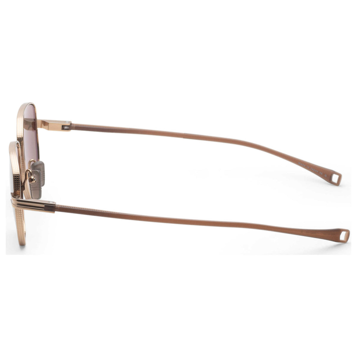 Dita Men's Lancier 53mm Gold Sand Copperhead Brown Sunglasses DLS421-A-01
