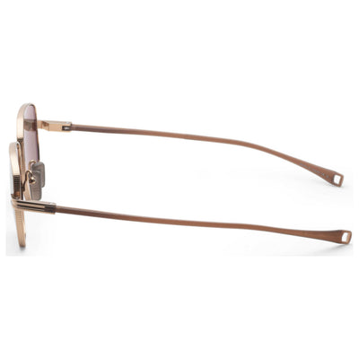 Dita Men's Lancier 53mm Gold Sand Copperhead Brown Sunglasses DLS421-A-01