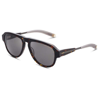 Dita Lancier Unisex 55 mm Tortoise Black Gunmetal Polarized Sunglasses DLS706-A-03