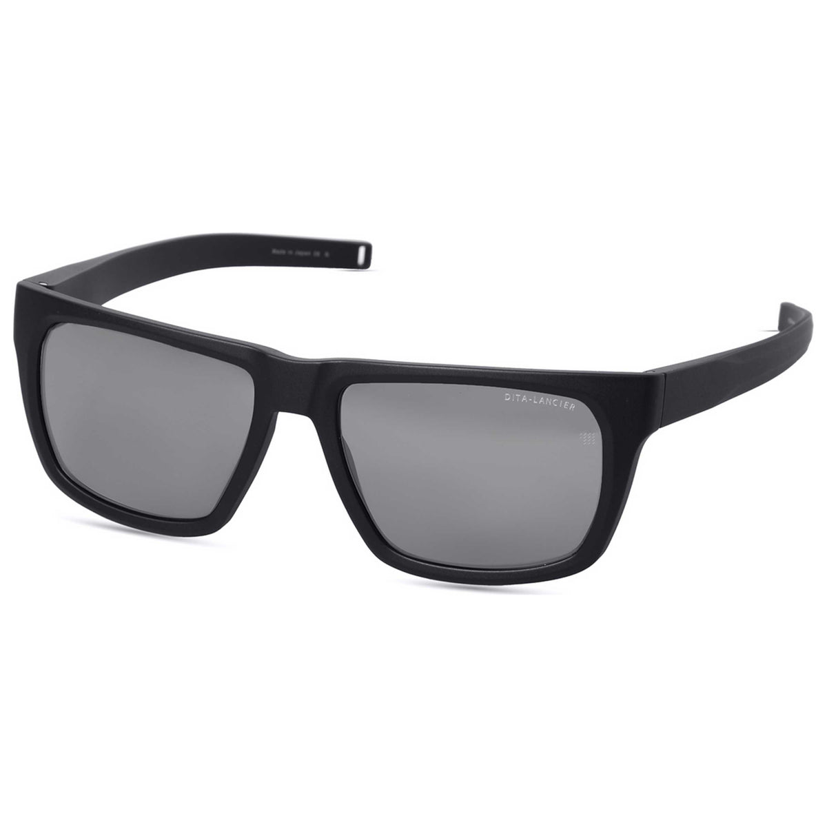 Dita Lancier Unisex 57 mm Matte Black Polarized Sunglasses DLS716-A-02