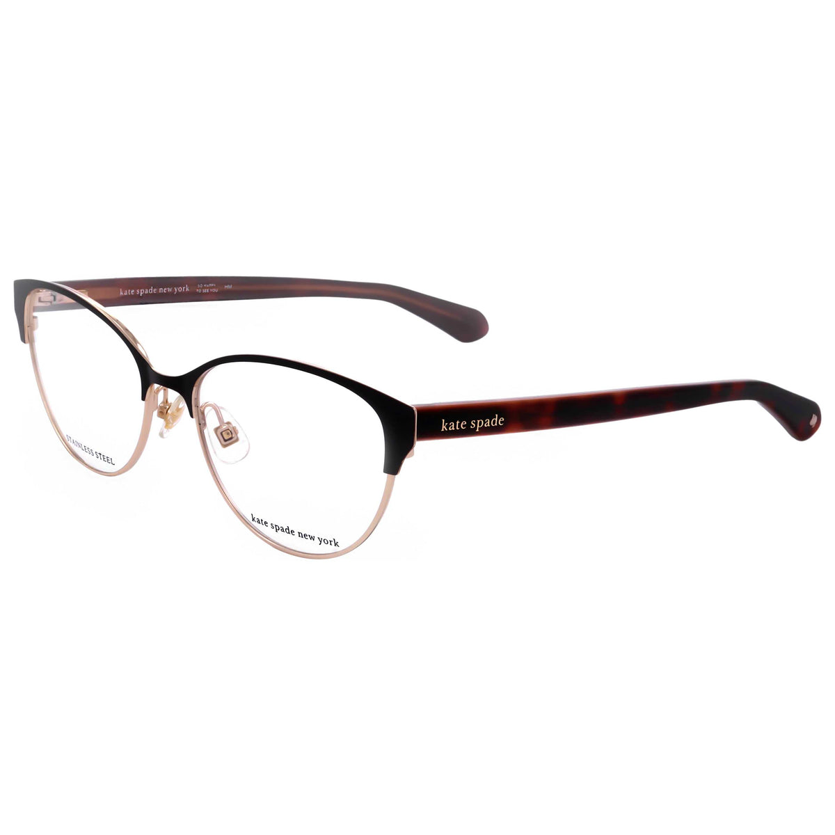 משקפי ראייה Kate Spade דגם Emelyn לנשים 52 מ״מ בצבע חום