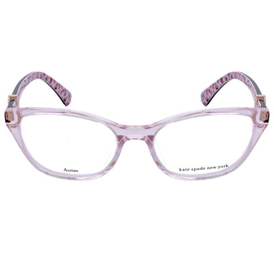משקפי ראייה Kate Spade דגם Emmalee לנשים 49 מ״מ בצבע שקוף ורוד