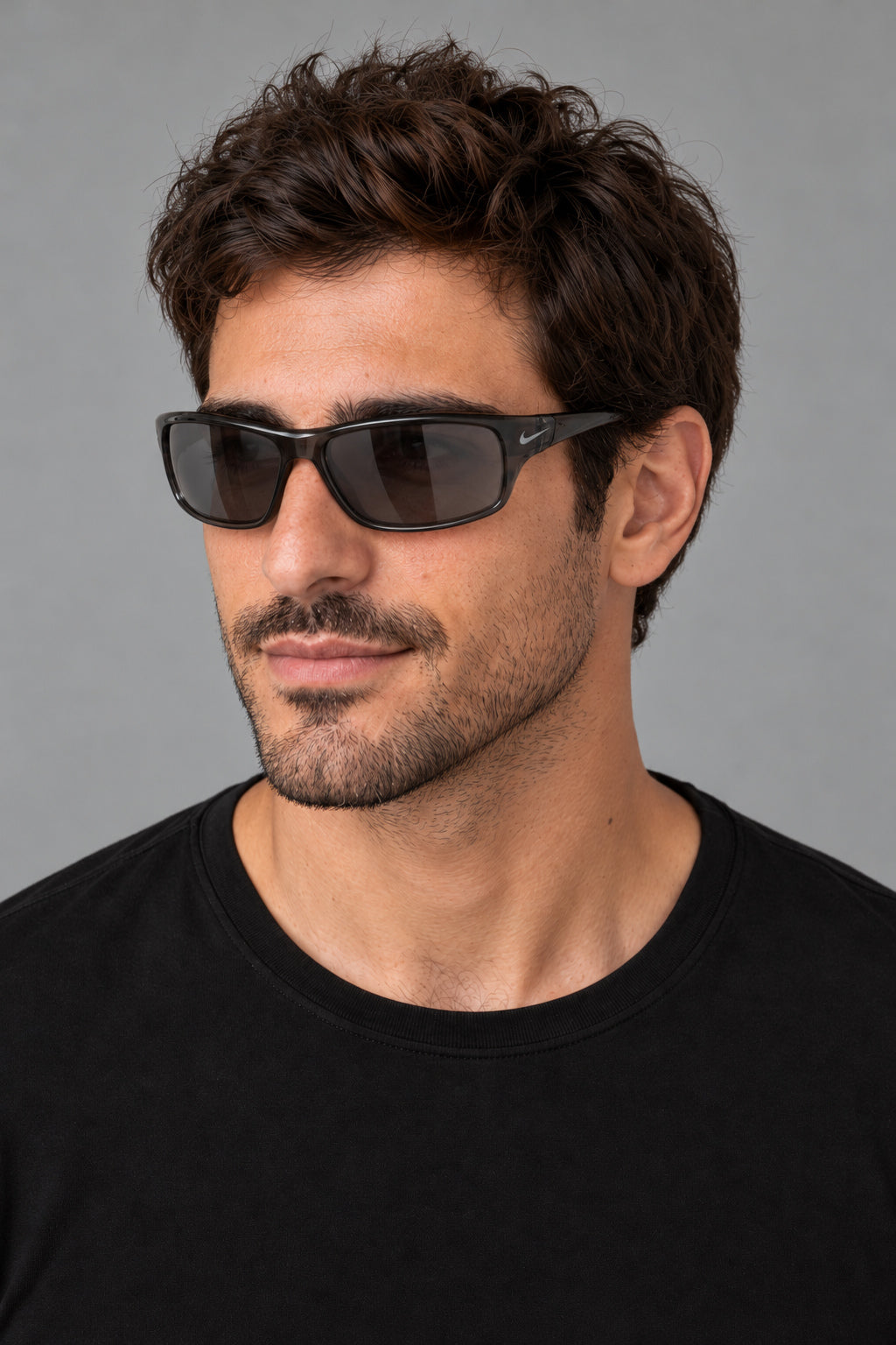 Nike Men's Adrenaline 64 mm Mercury Grey Sunglasses EV0605-011-64