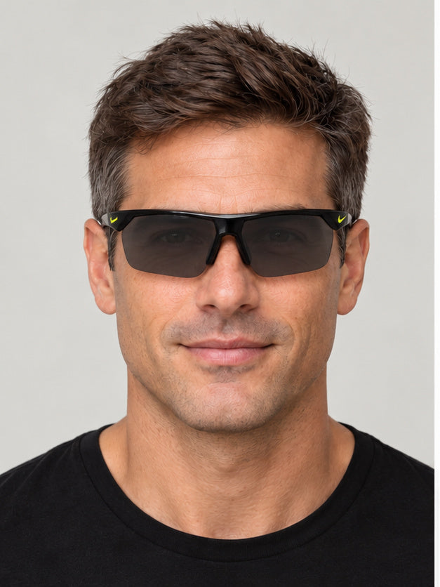 Nike Men's Trainer 67 mm Black Sunglasses EV0934-001
