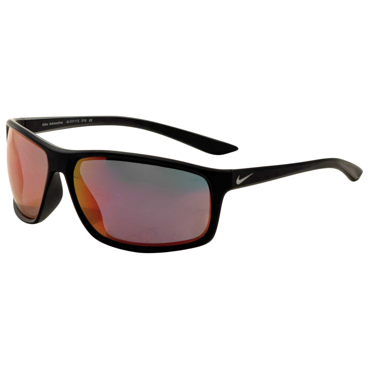 Nike Men's Adrenaline 66mm Matte Black Sunglasses EV1113-016-66