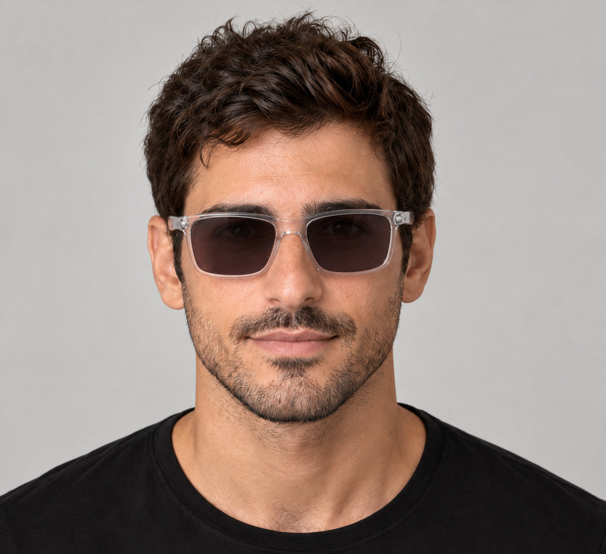 Nike Men's Essential Endeavor 57mm Clear Sunglasses EV1122-913-57