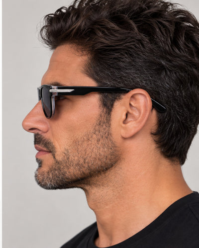 Nike Men's Crescent III 52mm Black Grey Sunglasses EV24019-010-52