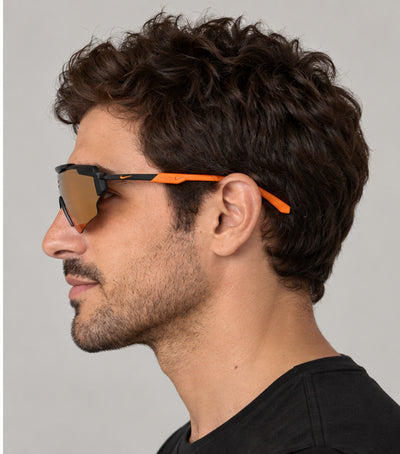 משקפי שמש Nike Marquee Edge יוניסקס 64 מ״מ בצבע מט שחור