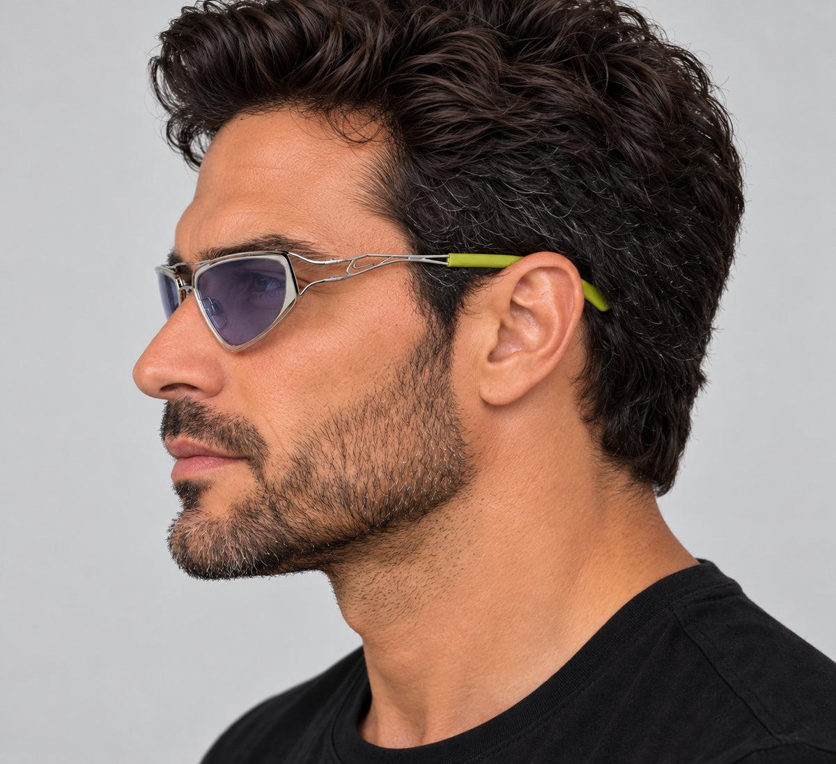 משקפי שמש Nike דגם Veil יוניסקס 63 מ״מ בצבע כסוף