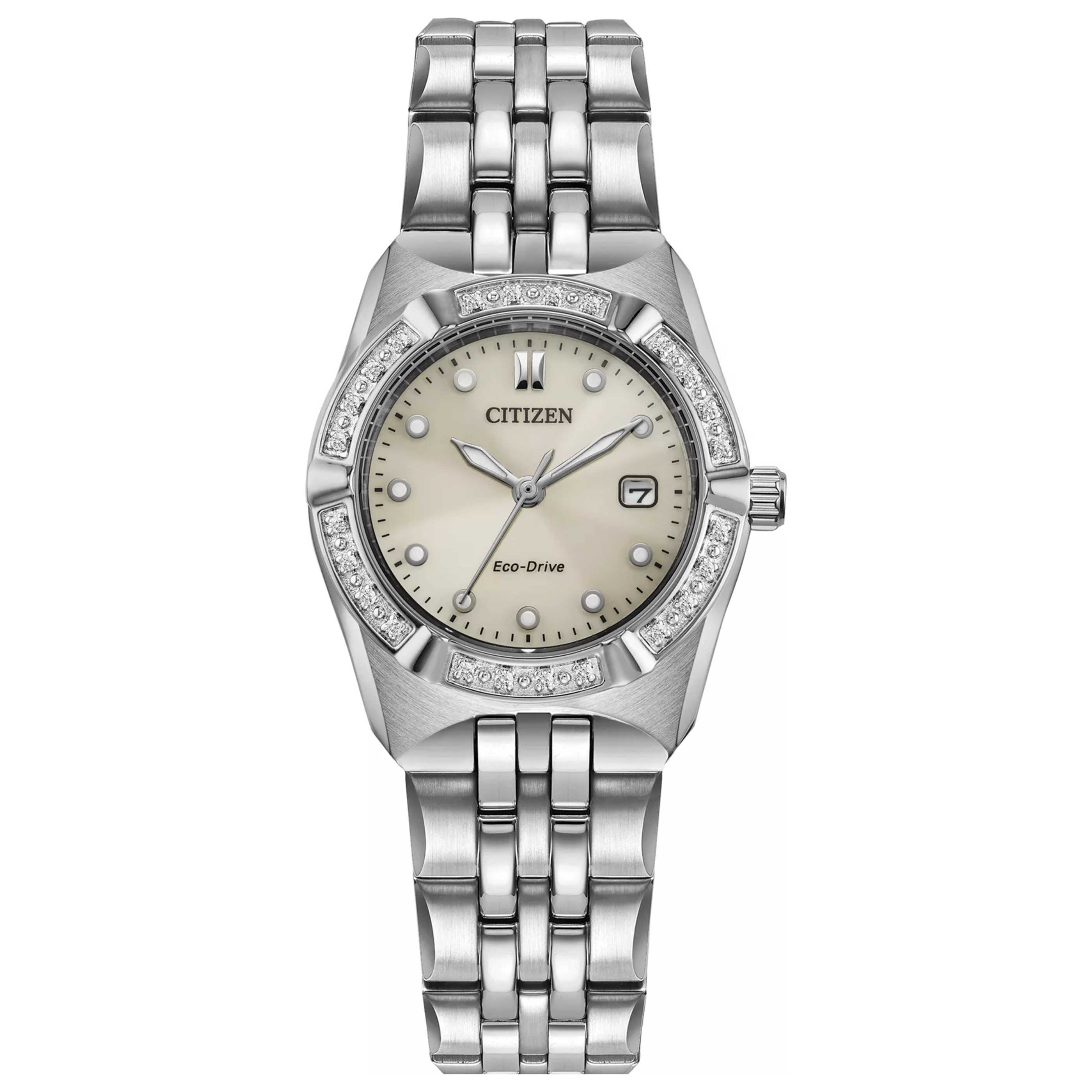 שעון לאישה Corso של Citizen, Solar Powered Quartz Eco-Drive, 28 מ״מ