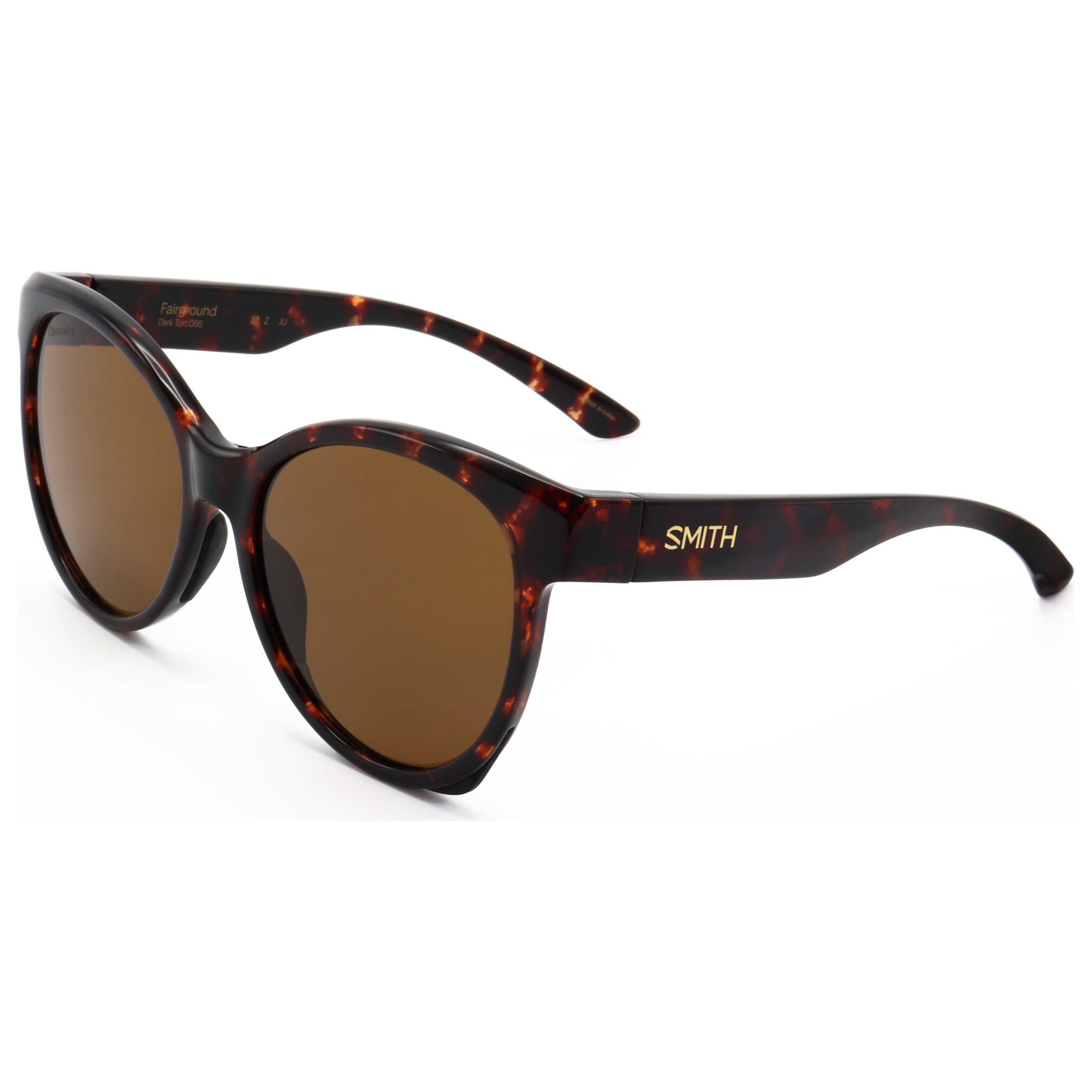 משקפי שמש Smith Optics דגם Fairground יוניסקס 55 מ״מ בצבע הוואנה כהה
