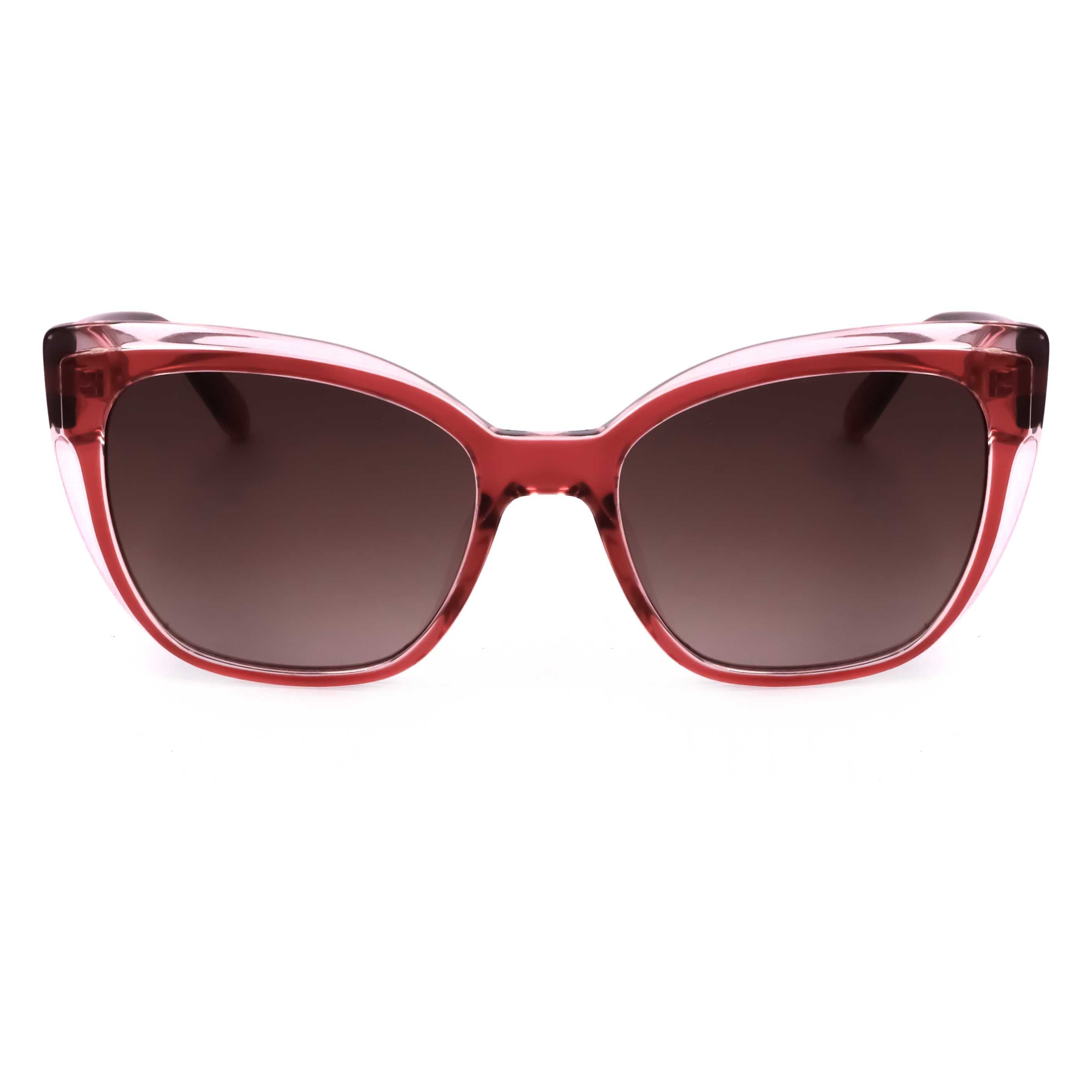משקפי שמש Fossil דגם Fashion לנשים 52 מ״מ בצבע Raspberry
