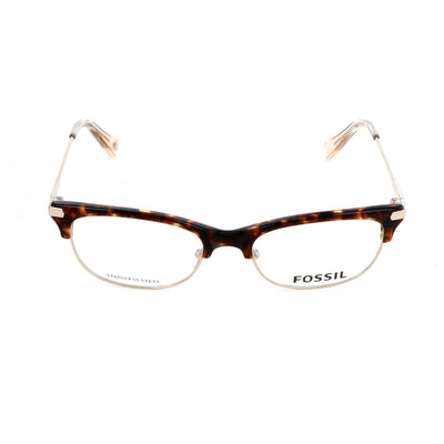 משקפי ראייה Fossil דגם Fos6055 לנשים 50 מ״מ בצבע Light זהב