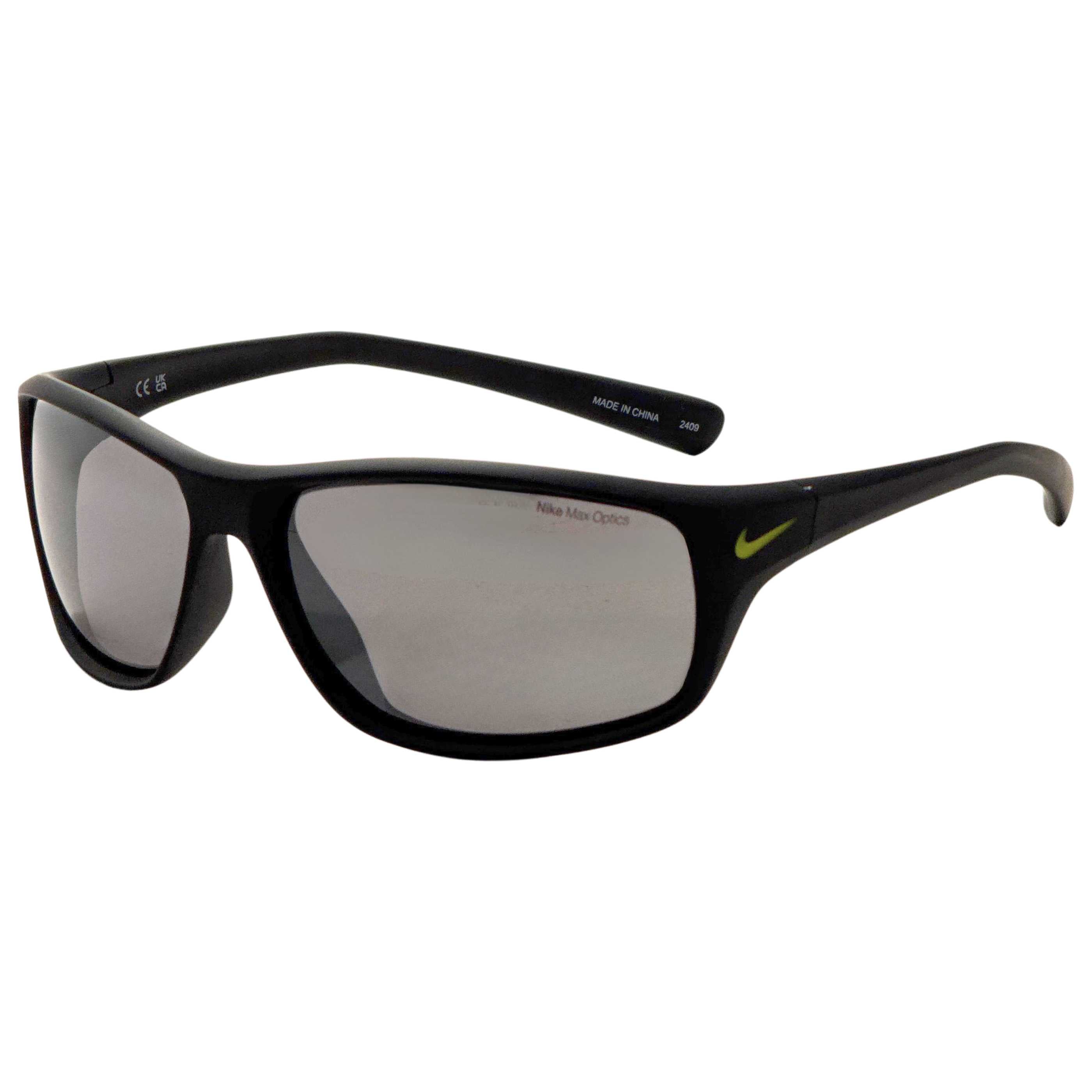 משקפי שמש Nike דגם Adrenaline לגברים 64 מ״מ בצבע מט Blk
