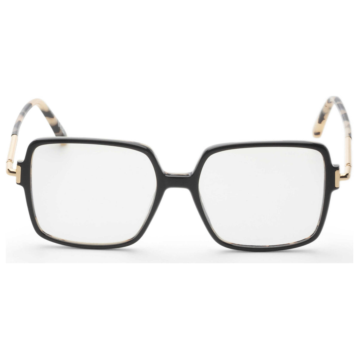 משקפי ראייה Tom Ford דגם T-Logo לנשים 53 מ״מ בצבע שחור