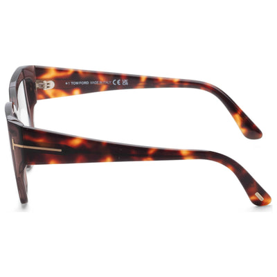 משקפי ראייה Tom Ford דגם FT5951-B-048-54 לנשים 54 מ״מ בצבע Shiny Dark Brown