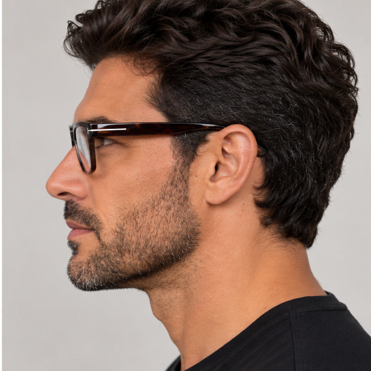 Tom Ford Unisex 52 mm Dark Havana Eyeglasses FT6036-B-52-052