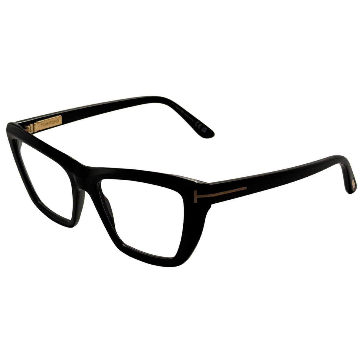 משקפי ראייה Tom Ford דגם Ft6047 לנשים 54 מ״מ בצבע שחור מבריק