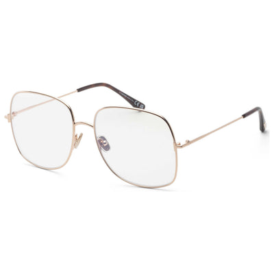 משקפי ראייה Tom Ford דגם Ft6048 לנשים 59 מ״מ בצבע מבריק רוז גולד