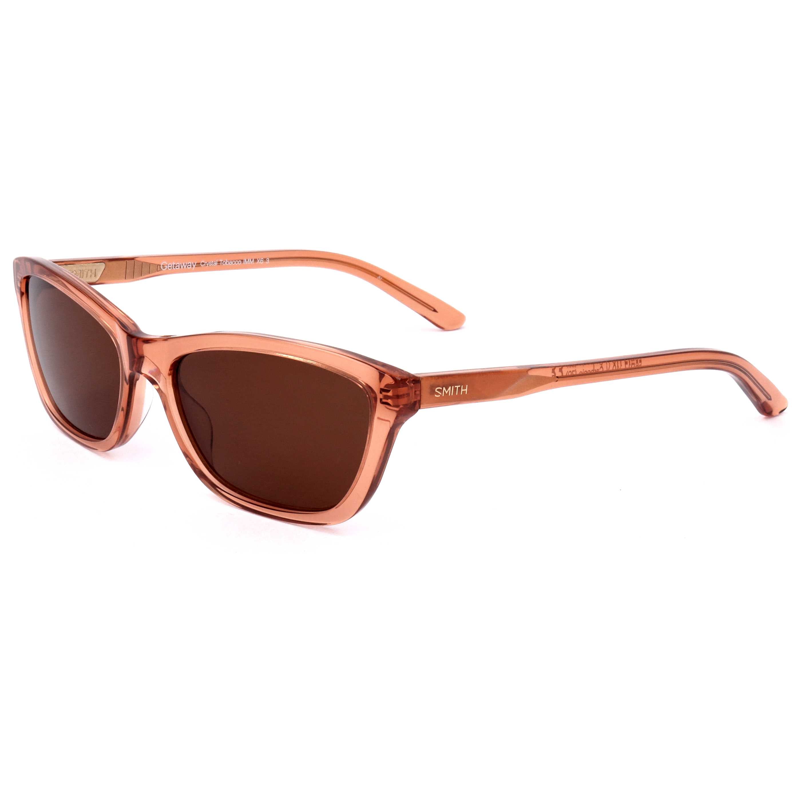 משקפי שמש Smith Optics דגם Getaway לנשים 56 מ״מ בצבע קריסטל Peach