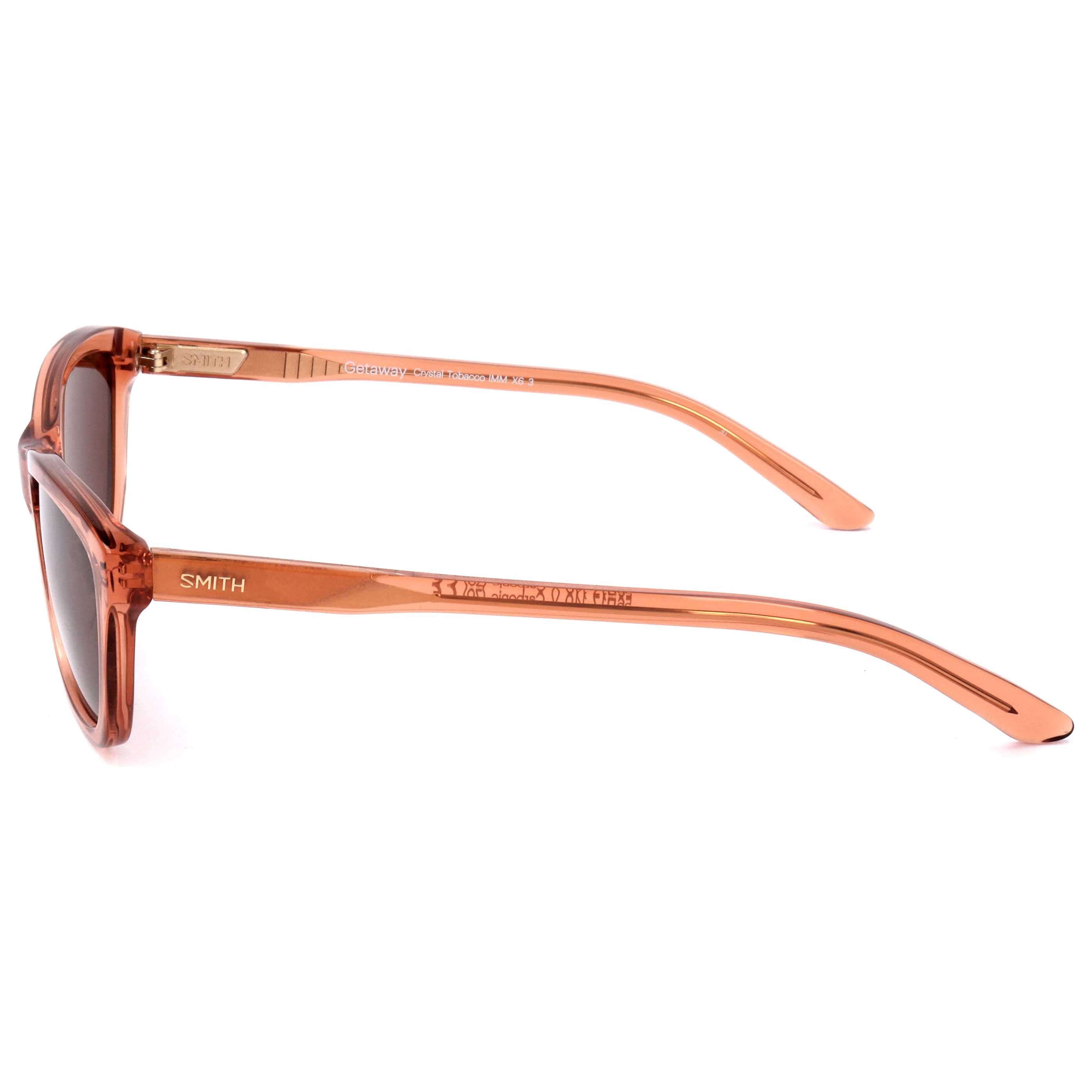 משקפי שמש Smith Optics דגם Getaway לנשים 56 מ״מ בצבע קריסטל Peach