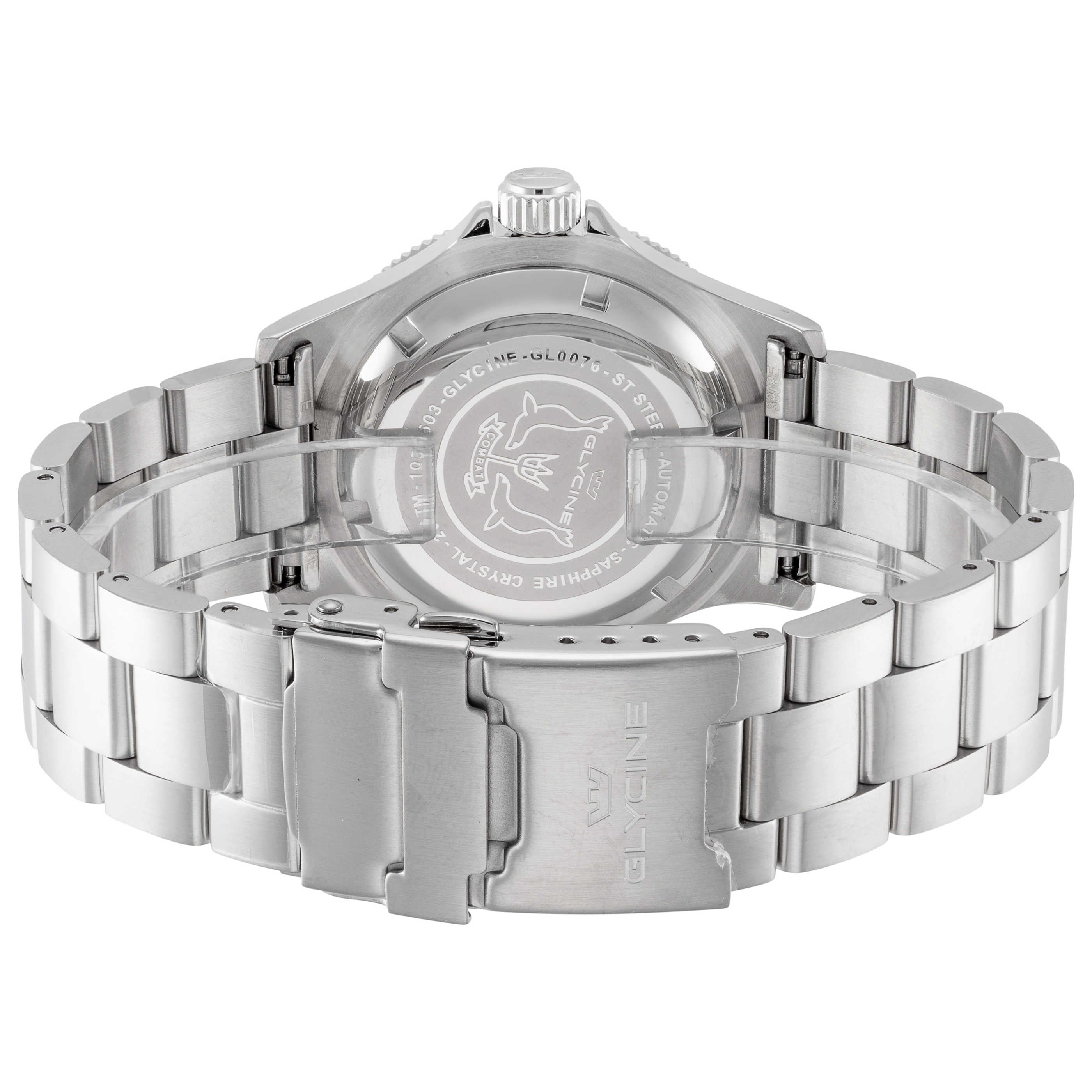 שעון לגבר Combat Sub של Glycine, אוטומטי, 42 מ״מ