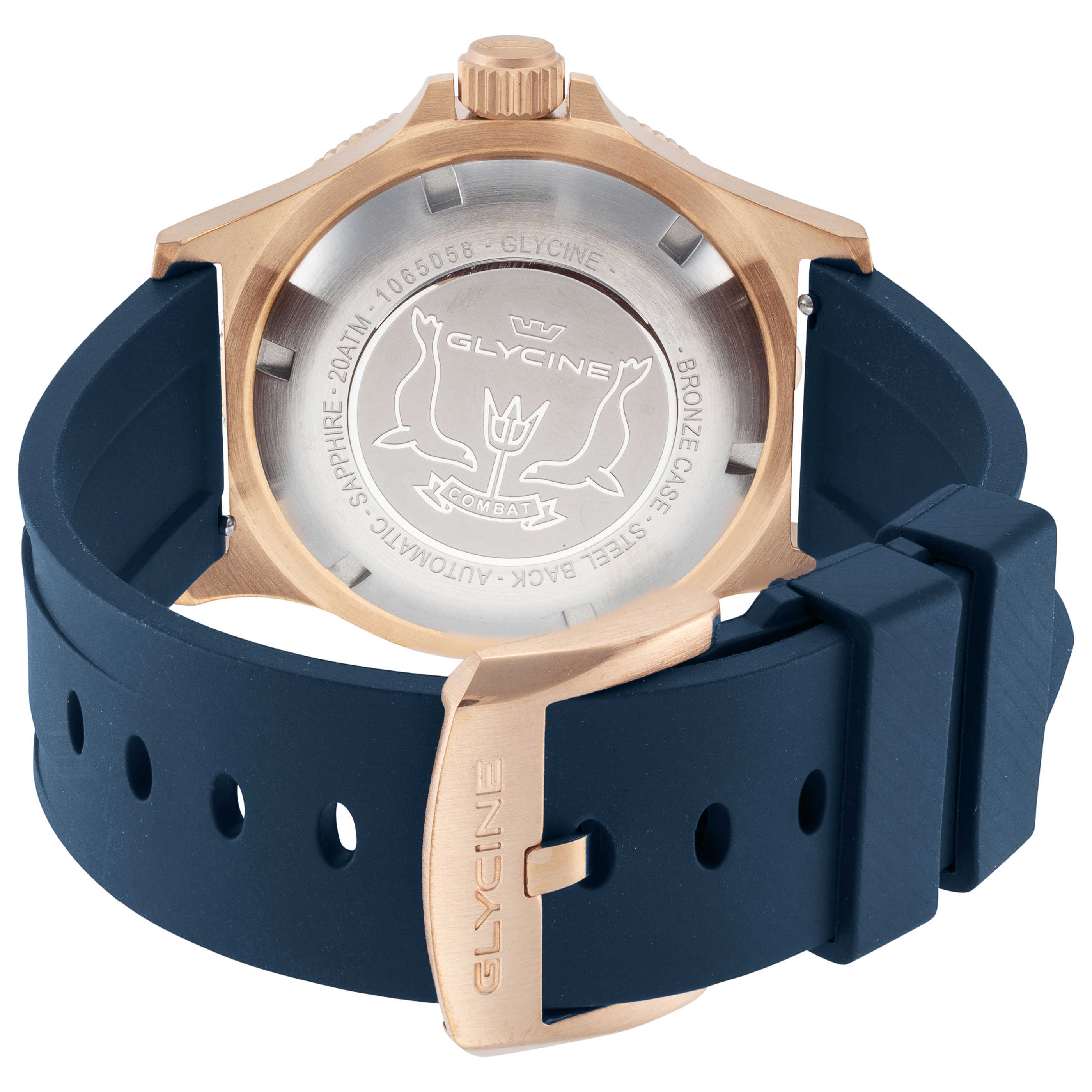 שעון Glycine דגם Combat Sub Bronze לגברים 42 מ״מ אוטומטי