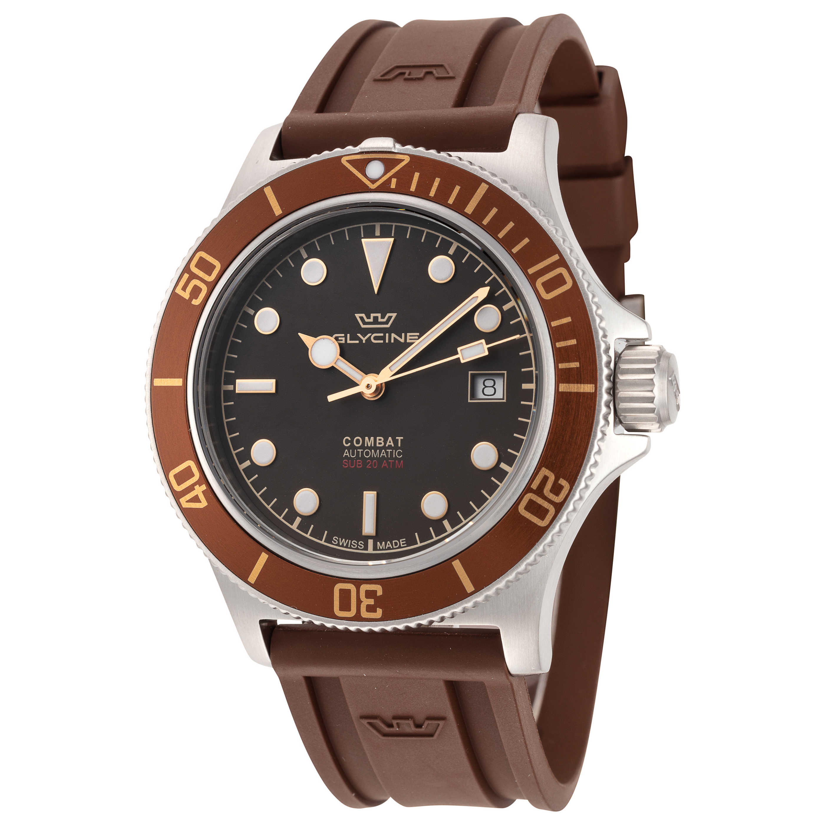 שעון Glycine דגם Combat Sub לגברים 42 מ״מ אוטומטי