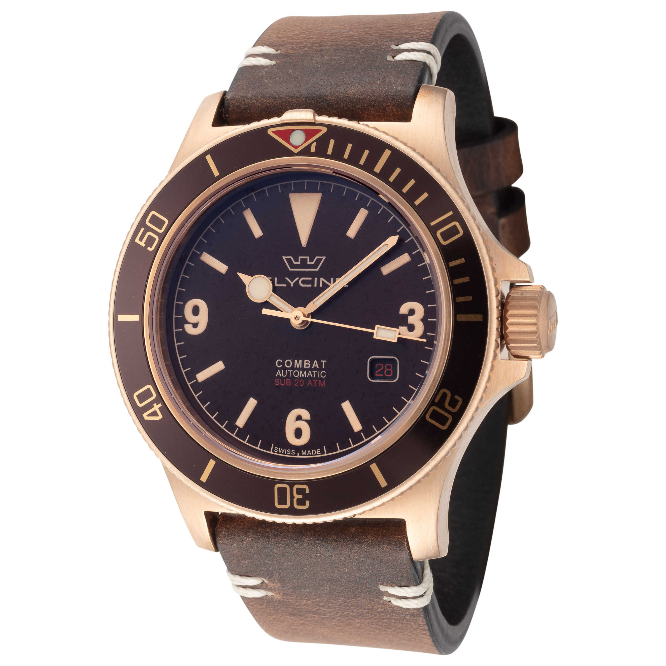 שעון Glycine דגם Sub לגברים 42 מ״מ אוטומטי