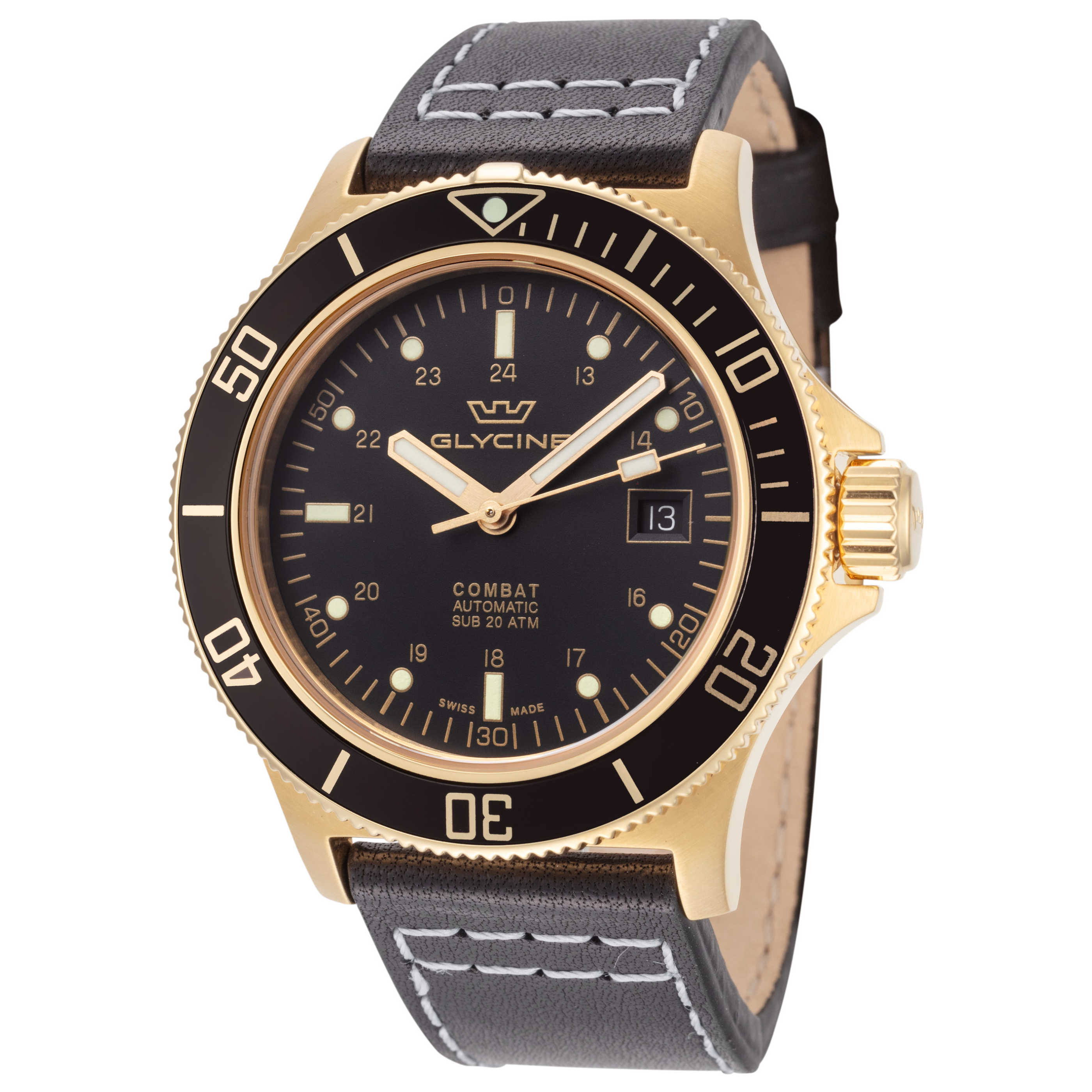 שעון Glycine דגם Combat Sub לגברים 42 מ״מ אוטומטי