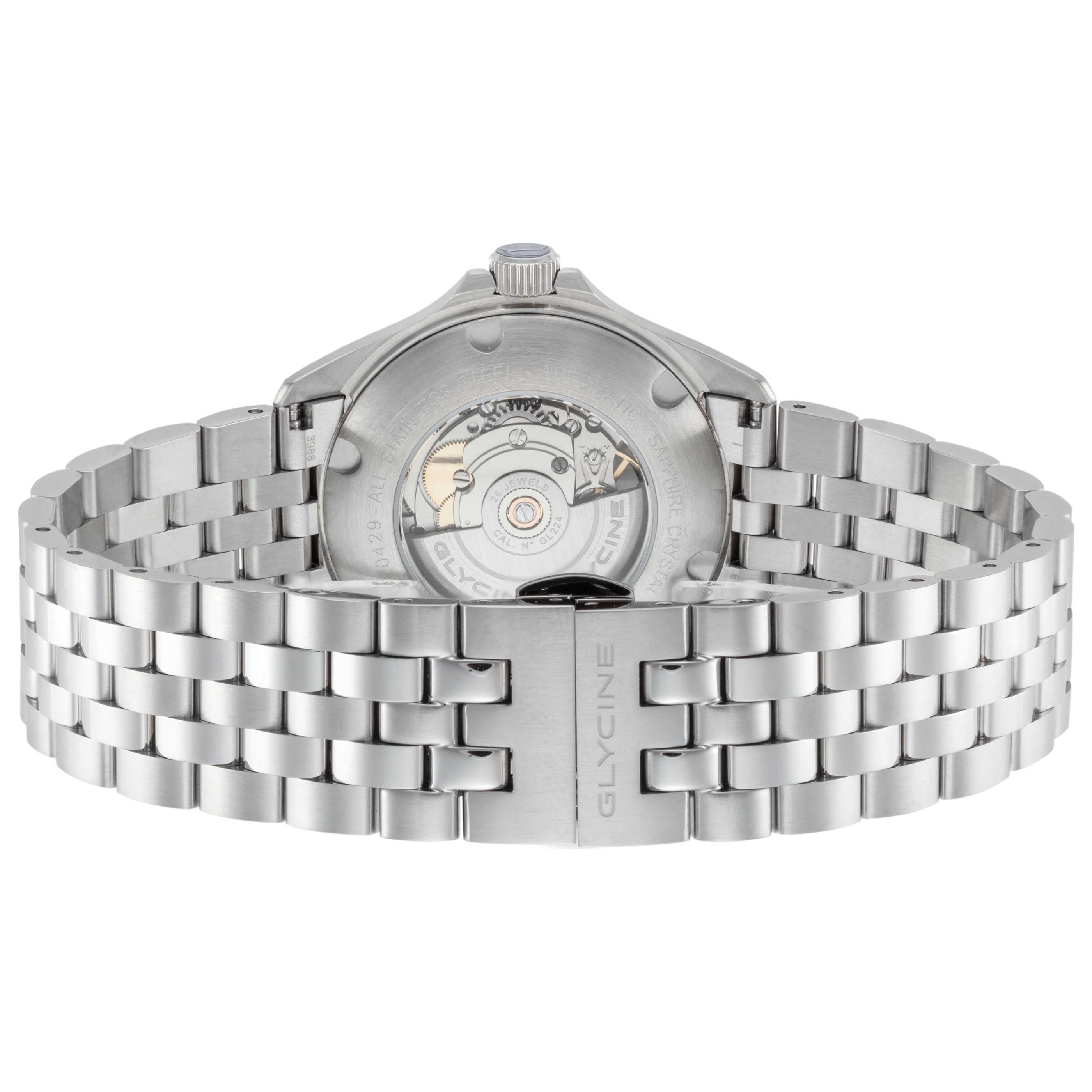שעון לגבר Combat Classic של Glycine, אוטומטי, 40 מ״מ