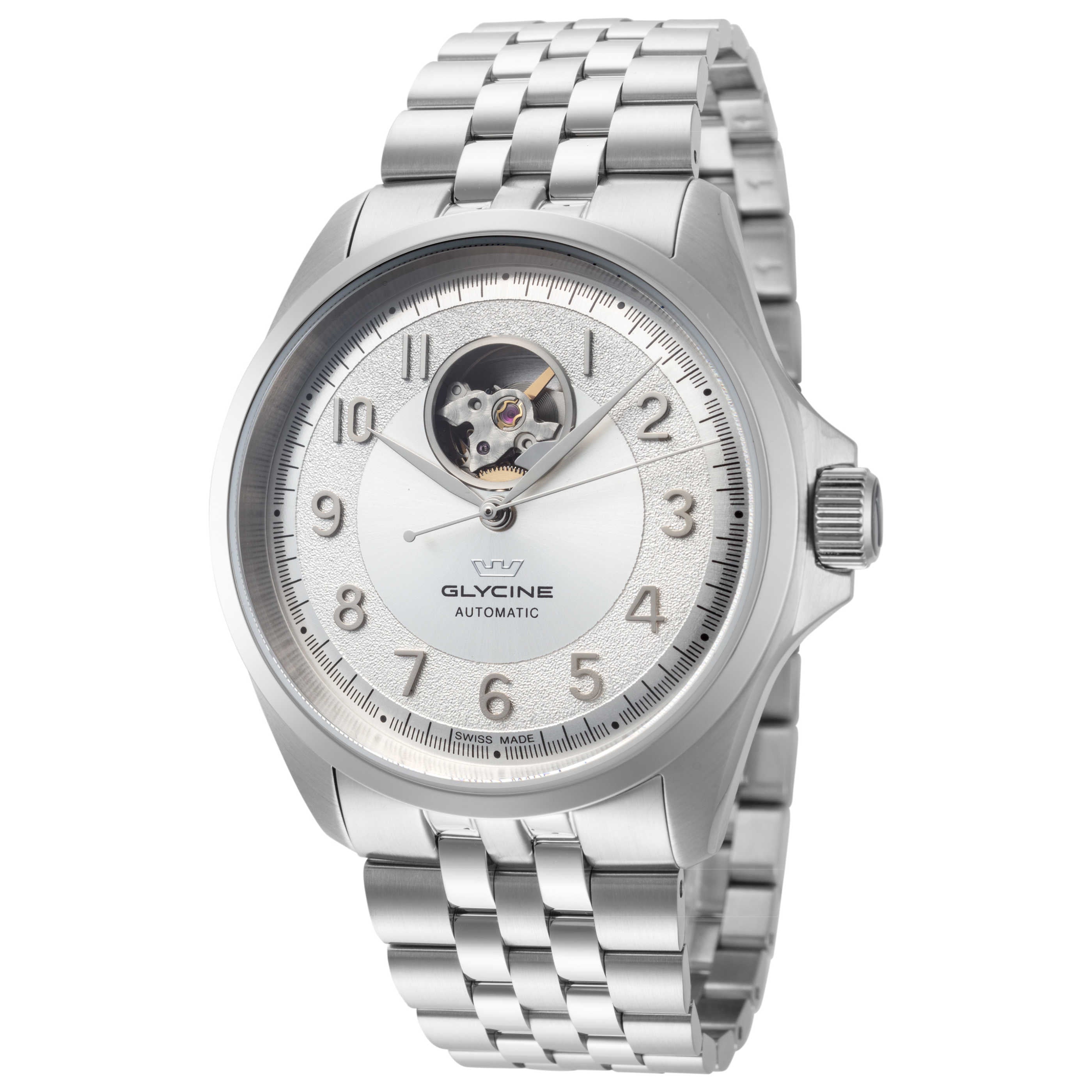 שעון לגבר Combat Classic של Glycine, אוטומטי, 40 מ״מ