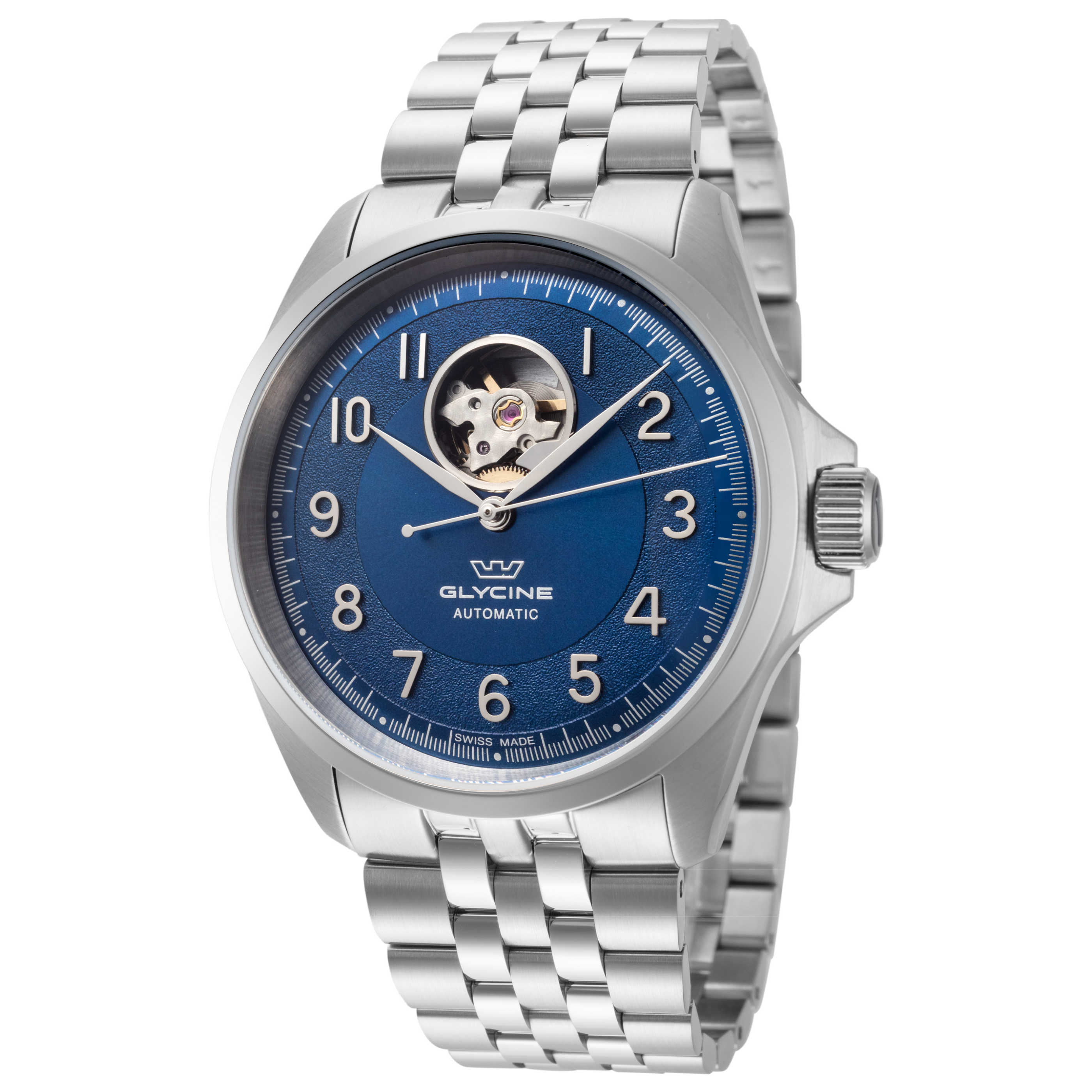 שעון לגבר Combat Classic של Glycine, אוטומטי, 40 מ״מ